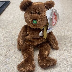 Ty Beanie Baby Fifa World Cup 2002 Champion Brazil, MINT Condition With Tags